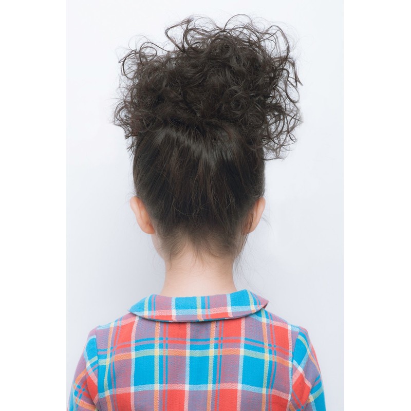 Priscilla GVO-67 Girls Rope Wig, Dolly Curl, Heat Resistant, TBK,
