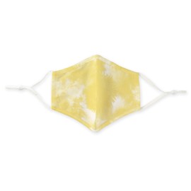 Weddingstar 3-Ply Adult Washable Cloth Face Mask Reusable and Adjustable with Filter Pocket - Yellow Tie-Dye