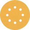 Bosch 50 x Expert C470 Sandpaper with 8 Holes (for