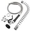 HWM Commercial Sink Sprayer Valve with 44” Flexible Stainless Steel