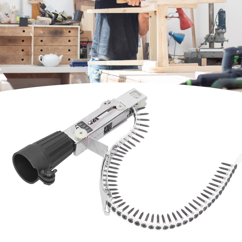 Nail Gun Adapter Kit Automatic Electric Drill Chain Nailing Woodworking