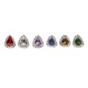 30pcs Sew On Rhinestones 6 Colors DIY Handcraft Glass Rhinestone