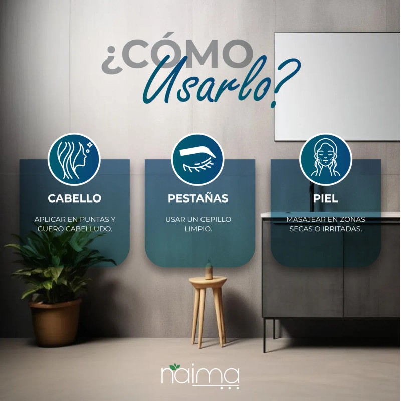 Aceite De Ricino Puro Usp Botella 1 Litro