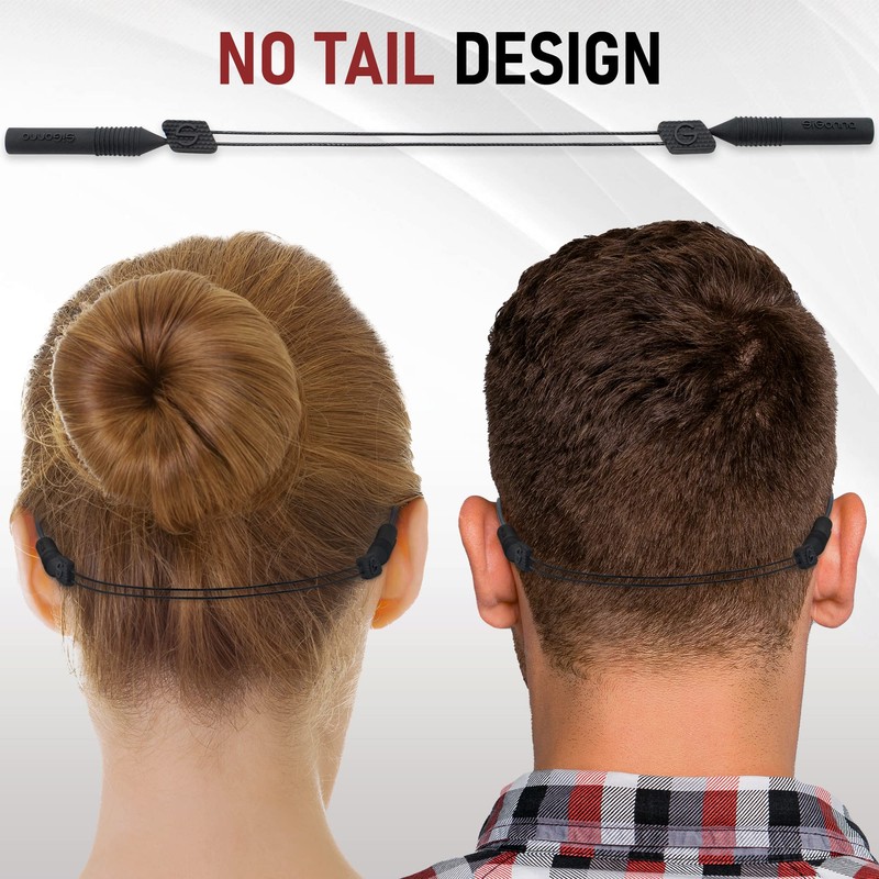 SIGONNA Eye Glasses String Strap Holder - No Tail Sunglass