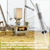 Pipe Cleaning Brush Set with Bristles, Drill Brush, Pipe Cleaning