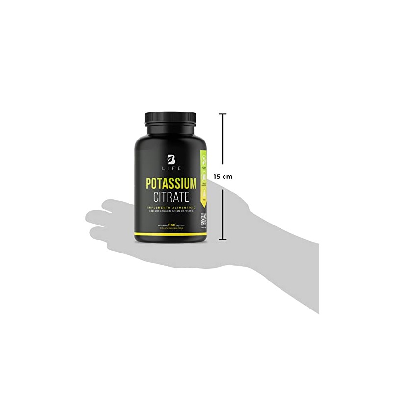 Life Company Citrato Potasio 800 Provenientes 1000 Ingredientes Naturales 240