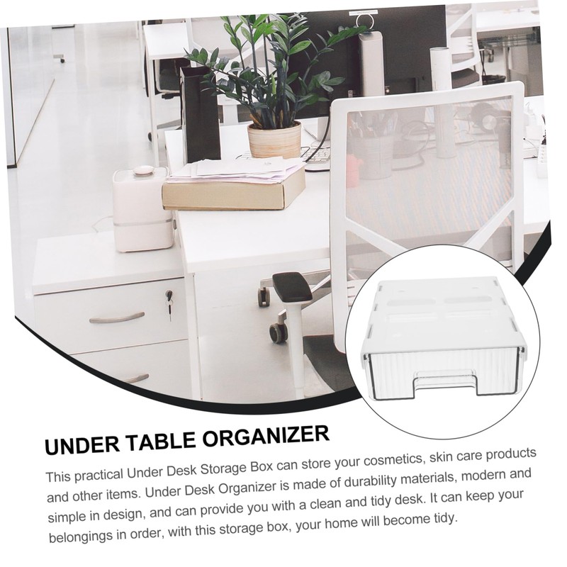 CAXUSD Multi-function Table Drawer Home Supply Organiser for under Desk