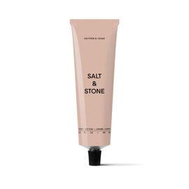 Salt & Stone Body Lotion for Women & Men| Scented Daily Body Lotion | Hydrates, Nourishes & Softens Skin | Restores Dry Skin | Fast-Absorbing | Cruelty-Free & Vegan (100 ml) (Saffron & Cedar)