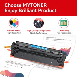 MYTONER 067H Toner Cartridge Set High Capacity for MF656Cdw MF654Cdw MF650C