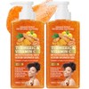 2Packs Turmeric Orange Vitamin C Body Wash with Cocoa Seed