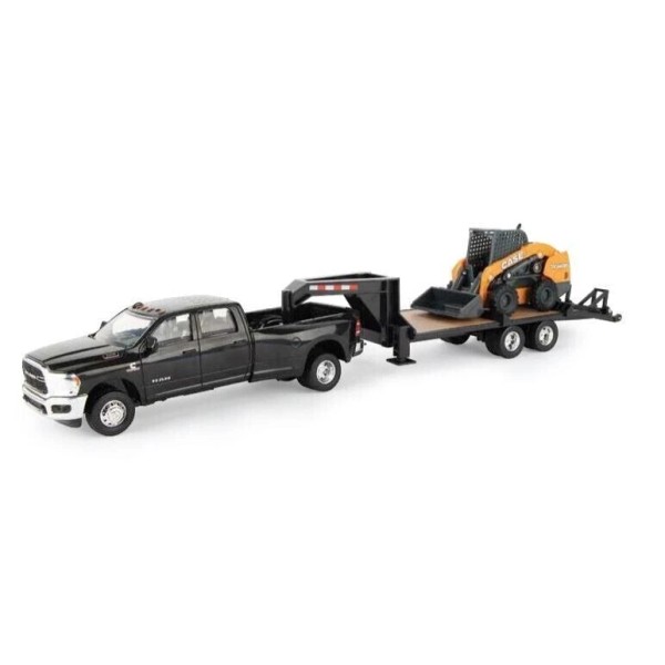 Ertl 1/32 Ram 3500 Pickup with Case SV340B Skid Steer