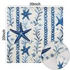 Ocean Starfish Shell Cloth Napkins Set of 6 Dinner Table