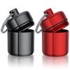 Ear Plug Carrying Case Keychain(2 Pack), Small Waterproof Metal Earplug