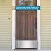 Sanbege Stainless Steel Door Kick Plate, 10" x 30" Door