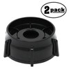 2-Pack Replacement for Oster 148381-000-090 Blender Jar Bottom Cap Compatible