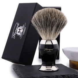 Shaving Brush - Shaving Cream Brush - Badger Hair Shaving Brush - Shave Brush - for Wet Shaving - Long Lasting - Mens Shaving Brush - and Womens
