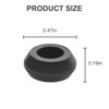563226001 Solution Tank Rubber Valve Seal Replacement for Hoover Steam