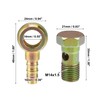 QUARKZMAN 1 Set M14 x 1.5 Banjo Bolt Hose Barb