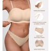 DEANGELMON Strapless Bras for Women Seamless Padded Bandeau Bra Non-Slip