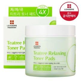 Leaders Step Solution Tea Tree Toner Pad_60 Sheets