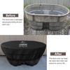 COSFUN 100 Gallon Oval Stock Tank Cover,Waterproof Dust Proof Anti-UV