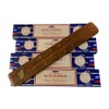 Satya Incense Sticks, 4 Packs x 15g, with Incense Holder,