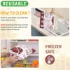 2-Pack Beeswax Bread Bags for Homemade Bread，Reusable Sourdough Storage Bags