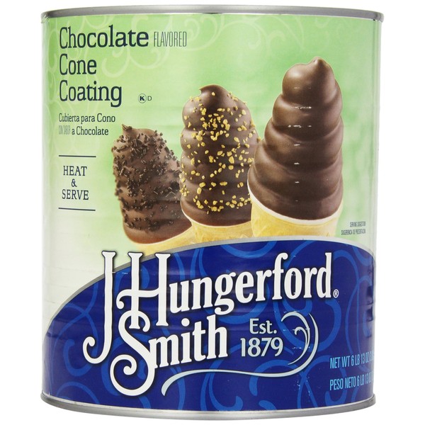 J. Hungerford Smith Cone Coating, Chocolate, 6 Pound and 13 Ounce Tin