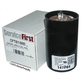 CPT01808 -ClimaTek Start Capacitor Replaces Trane 176-216 MFD 330 Volt