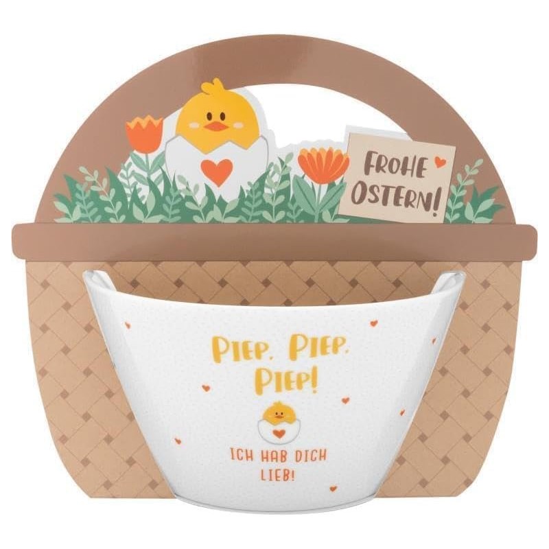 GRUSS & CO Schale Motiv "Piep" | Porzellan | 60