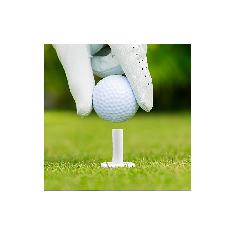 Scott Edward Golf Rubber Tees Holder 6Pcs Packed,Durable Rubber Practice
