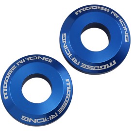 MOOSE OFFROAD 0222-0539 W16-5307L Fast Wheel Spacer rear - blue - husqvarna