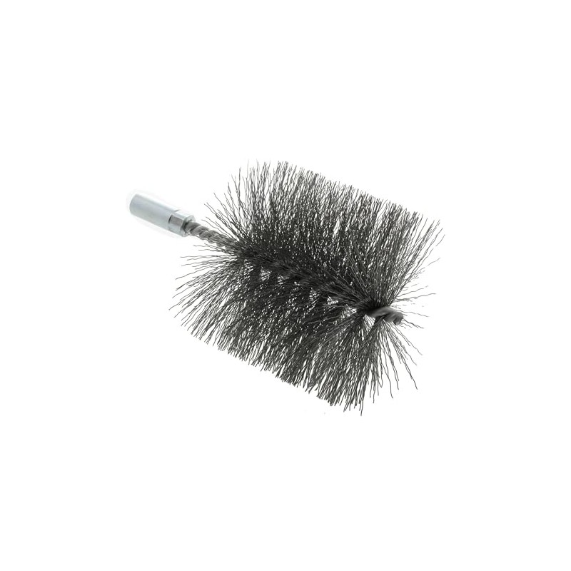 Kettle Brush Steel Wire M10 Internal Thread Round Head Diameter