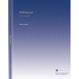 NARD Journal: V. 28 No. 21 Sep 1919