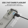 RovyVon Angel Eyes E80 Marble Flat Flashlight Combines with Green