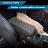 AOMSAZTO Armrest Covers for 2017-2021 Ford Fusion Carbon Fiber
