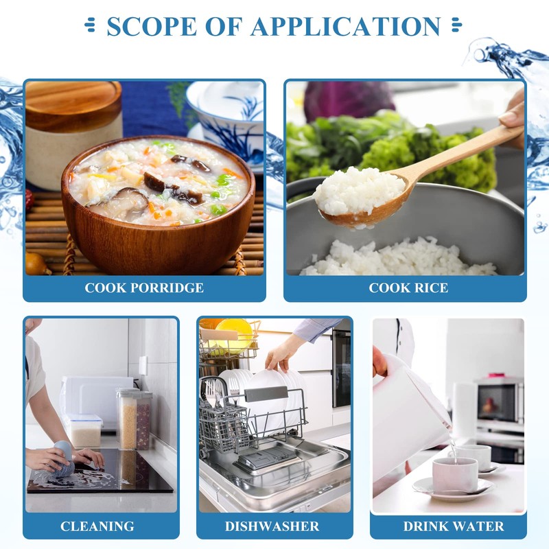 Consfly Ultrafiltration Water Filter 0.01 Micron Stainless Steel Under Sink