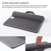 ergomi Portable Laptop Tray with Soft Cushion, Wrist Support, Dual-Sides