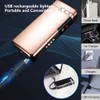 Electric Plasma Lighter RSBYE USB Rechargeable Lighter with LED Battery
