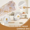 VOK 13 Gallon Trash Bags with Lemon Print & Drawstring,