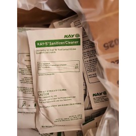 Ecolab (25) Packets Kay-5 Sani tizer Cleaner Ecolab 01969-000