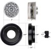 Partsam 5x 2" LED Marker Light Cab Panel Light 9