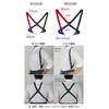 Style Equal Men's Suspenders, Holster Suspenders, 2 Point Closure, 1.0