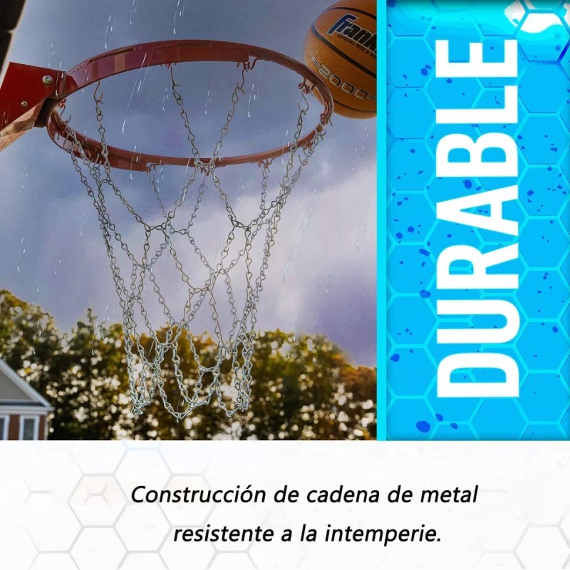 Shuang.W 2 Pz Balón De Basquetbol Red De Cadena Basquetball