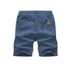 Jmierr Men's Summer Chino Shorts, Cotton, Elastic Waist, with Pockets,
