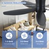 Surtime Flush Mount RGB Ceiling Fans with Lights-48 Low Profile