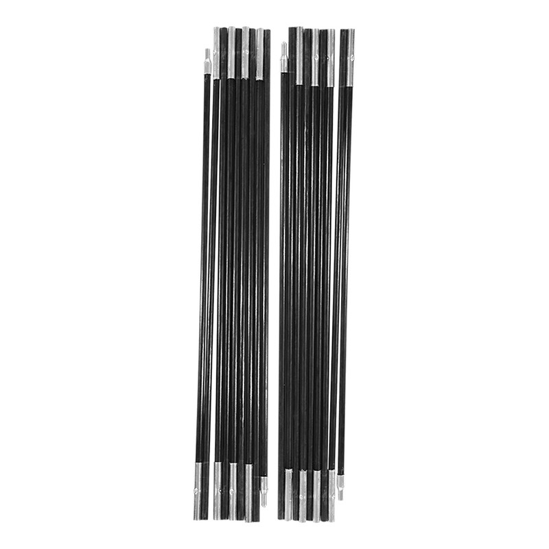 4.9M Fiberglass Camping Tent Pole Bars Outdoor Support Rods Awning