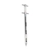 Soil Probe 0.54m 304 Stainless Steel Rotation Handle Pointed Design