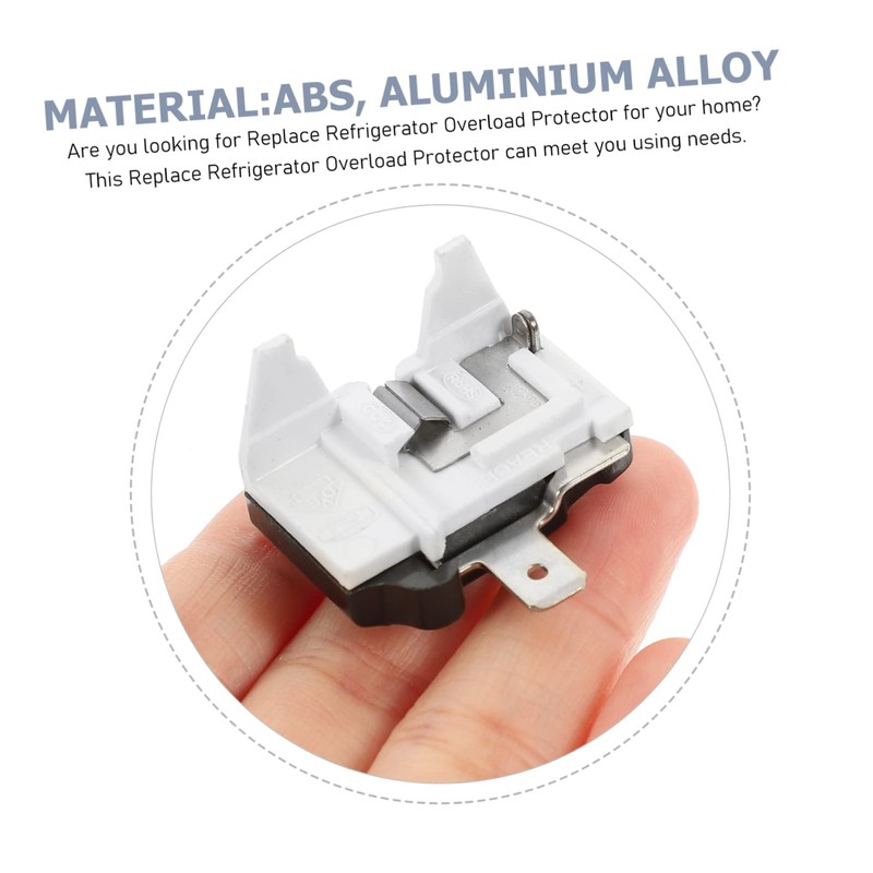 HOMSFOU Pack of 2 Overload Protection Mini Fridge Mini Drinks