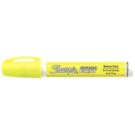 Sharpie DYMO Water-Based Paint Marker Medium Point Yellow